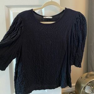 Zara Black Blouse